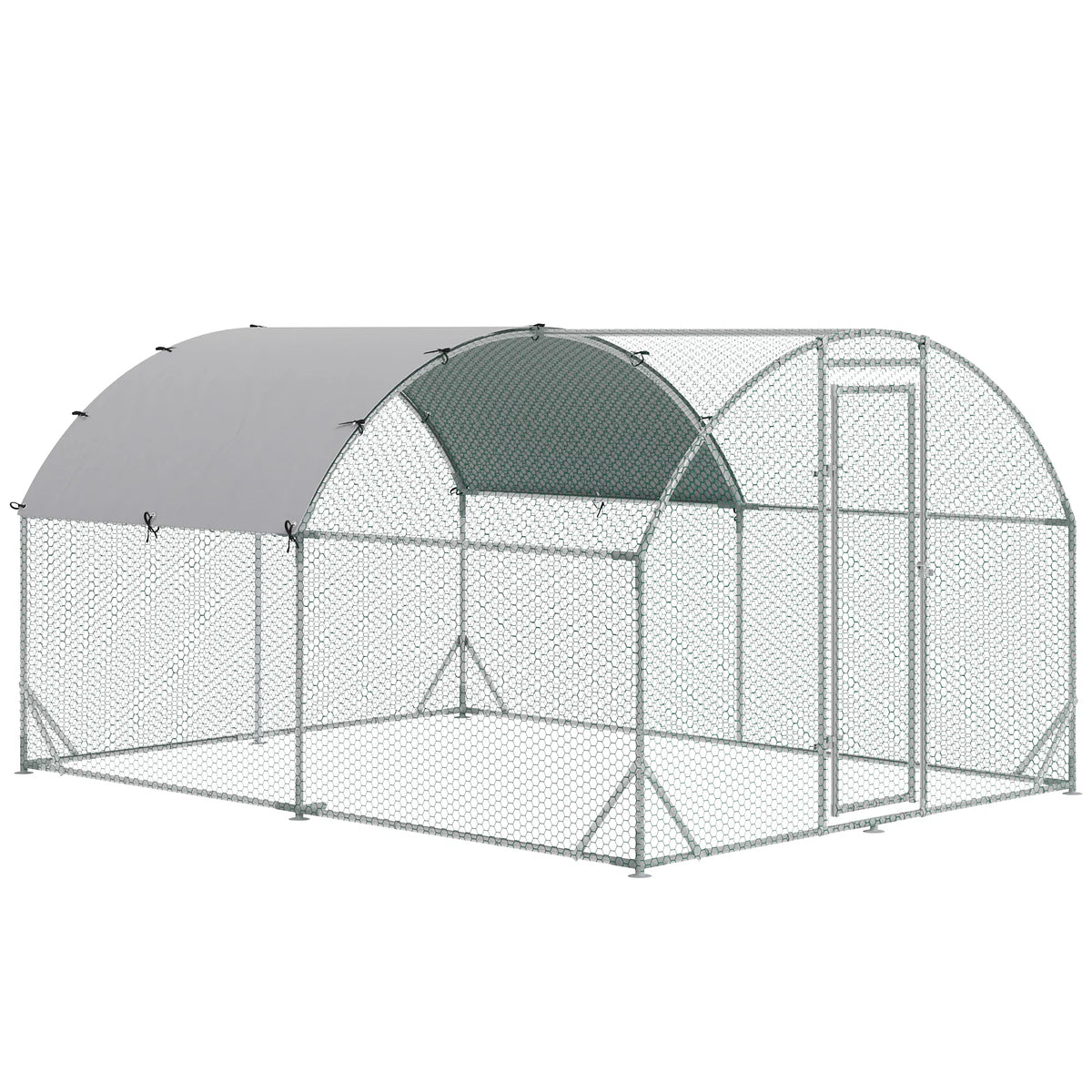 Large Walk-In Chicken Coop with UV Protection