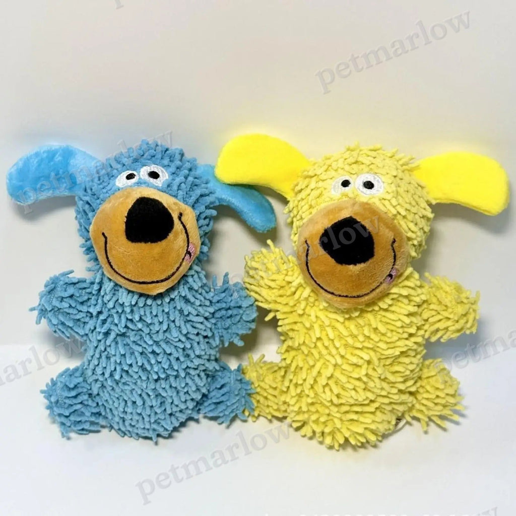 Laughing Dog Dental Cleaning Toy in Bright Colors – view 5