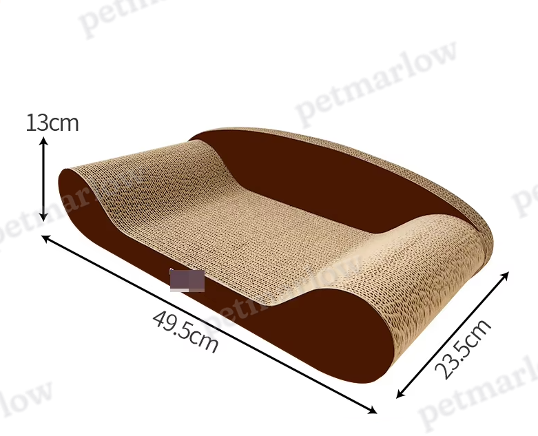 Leopard-Design Cat Scratching Mat and Resting Surface – Stable and Comfortable – view 3
