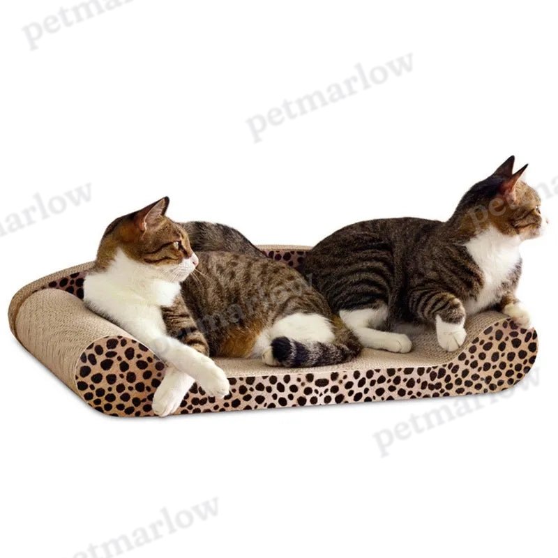 Leopard-Design Cat Scratching Mat and Resting Surface – Stable and Comfortable – view 5