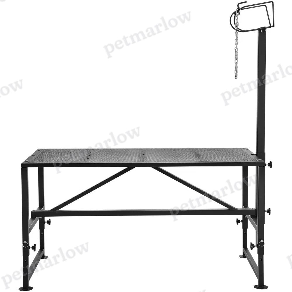 Livestock Stand with Adjustable Height for Grooming – view 5