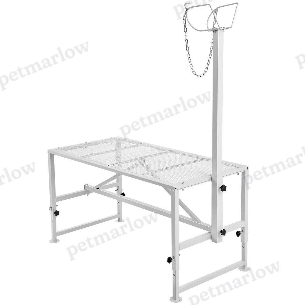 Livestock Stand with Adjustable Height for Grooming – view 5