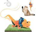 Lizard Kitten Toy with Catnip for Indoor Cats Kicker