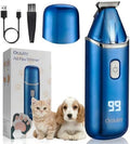 Low Noise Rechargeable Corldless Dog Clippers for Grooming with LED Light
