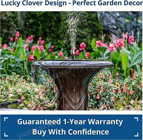Lucky Clover Solar Water Pump for Pond – view 2