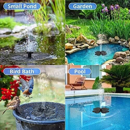Lucky Clover Solar Water Pump for Pond – view 3