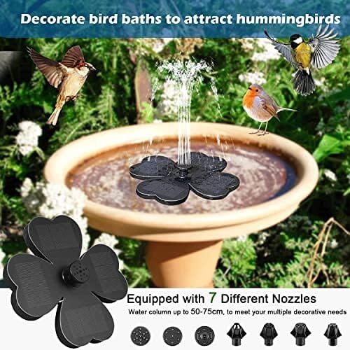 Lucky Clover Solar Water Pump for Pond – view 7