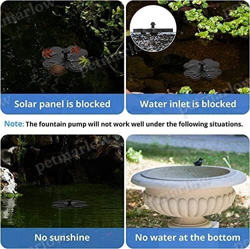 Lucky Clover Solar Water Pump for Pond – view 4
