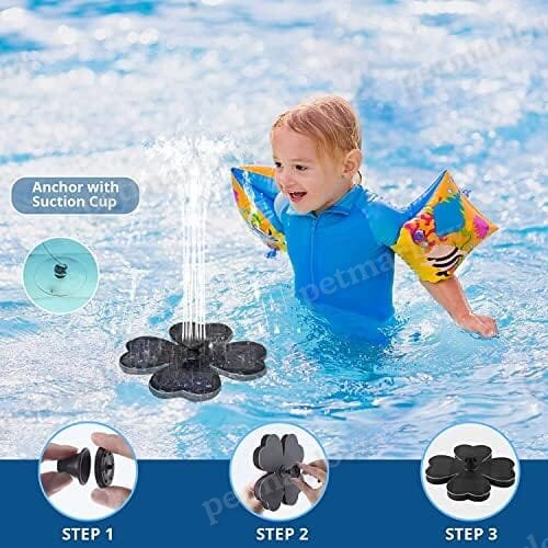 Lucky Clover Solar Water Pump for Pond – view 6