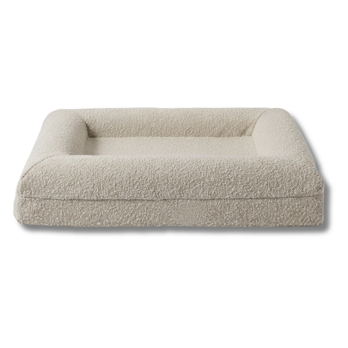 Luxury Bouclé Zipper Cover – Khaki Replacement Cover / S