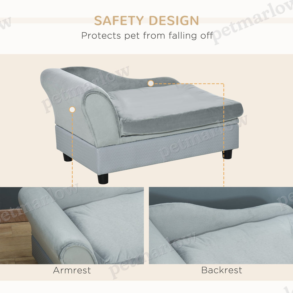 Luxury Fancy Dog Couch with Hidden Storage – view 6