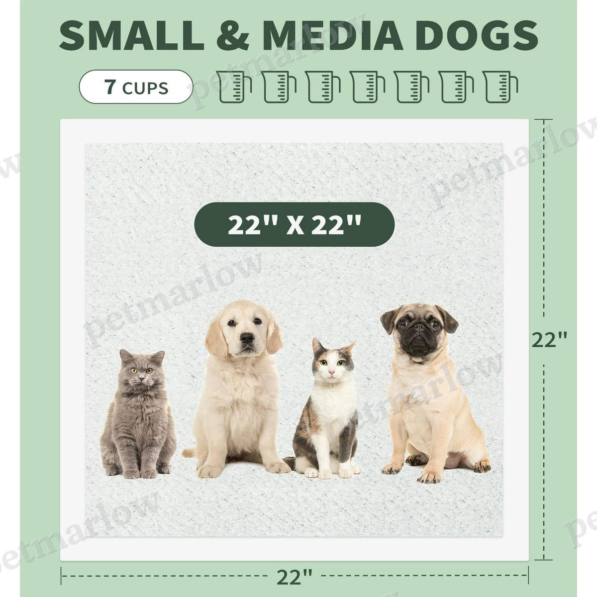 Made4Pets Dog and Puppy Pee Pads, 100 Count – view 3