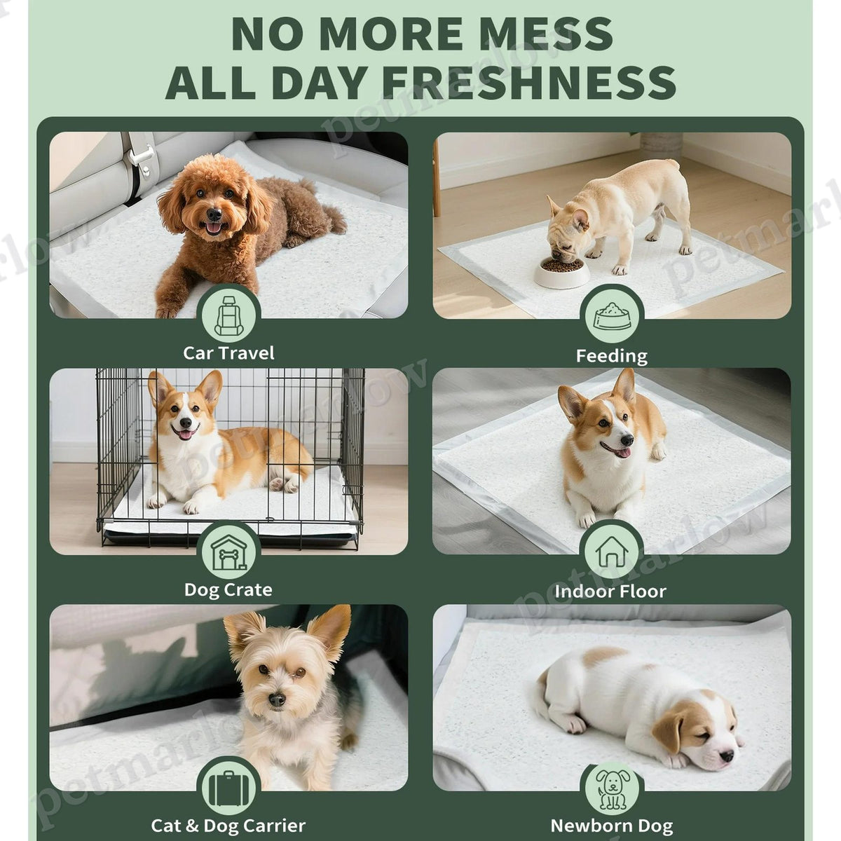 Made4Pets Dog and Puppy Pee Pads, 100 Count – view 4