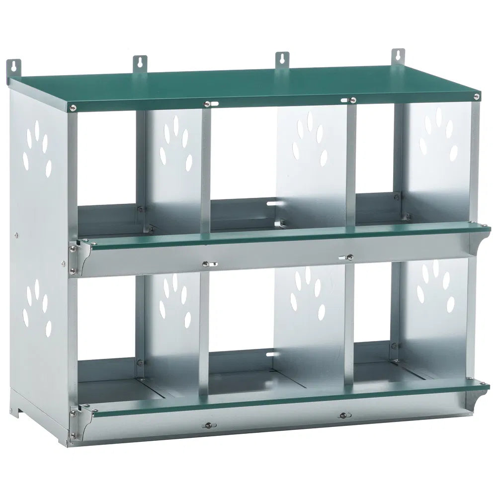Metal Chicken Nesting Boxes for Comfortable Egg Laying – view 2