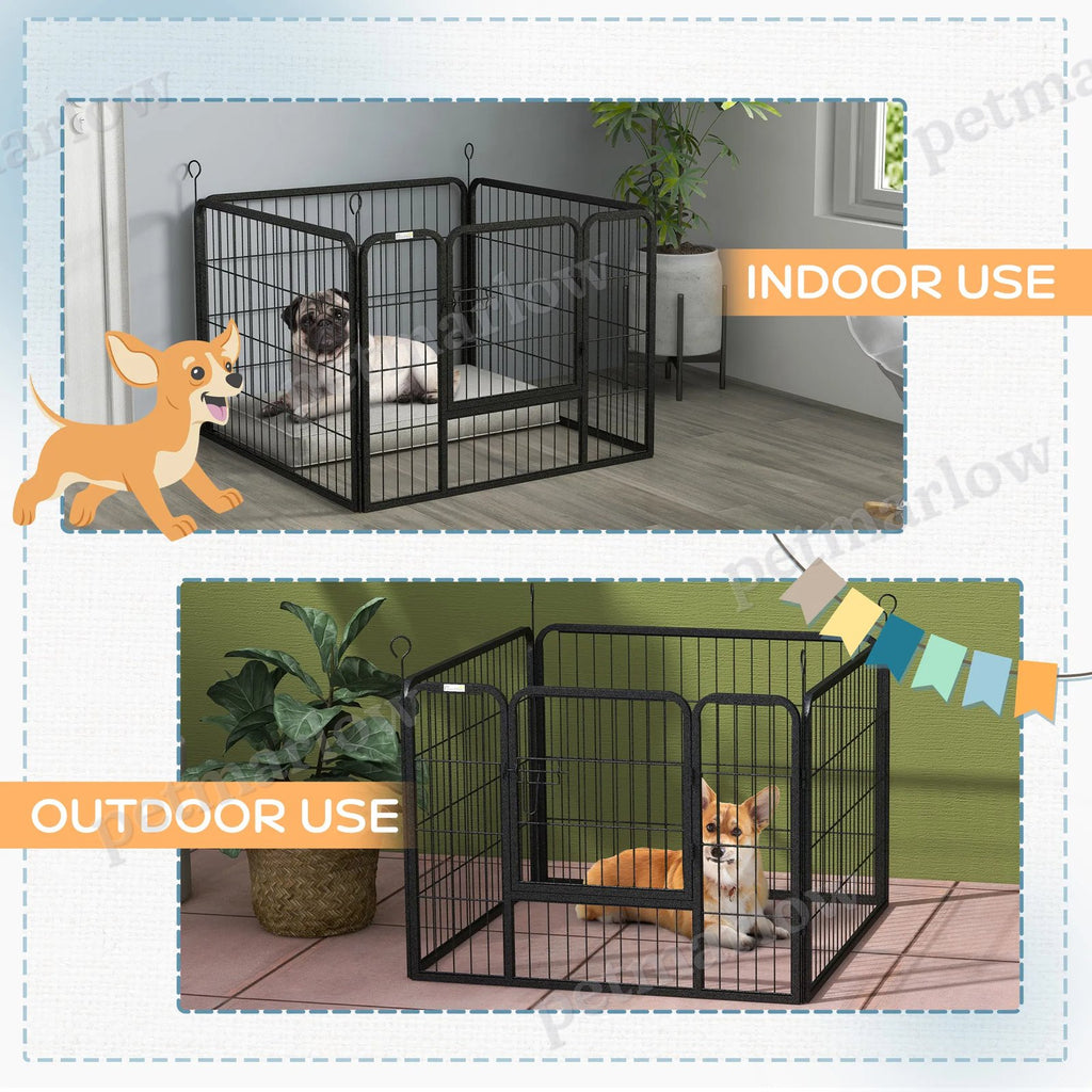 Metal Pet Playpen for Small Animals with Gate – view 3
