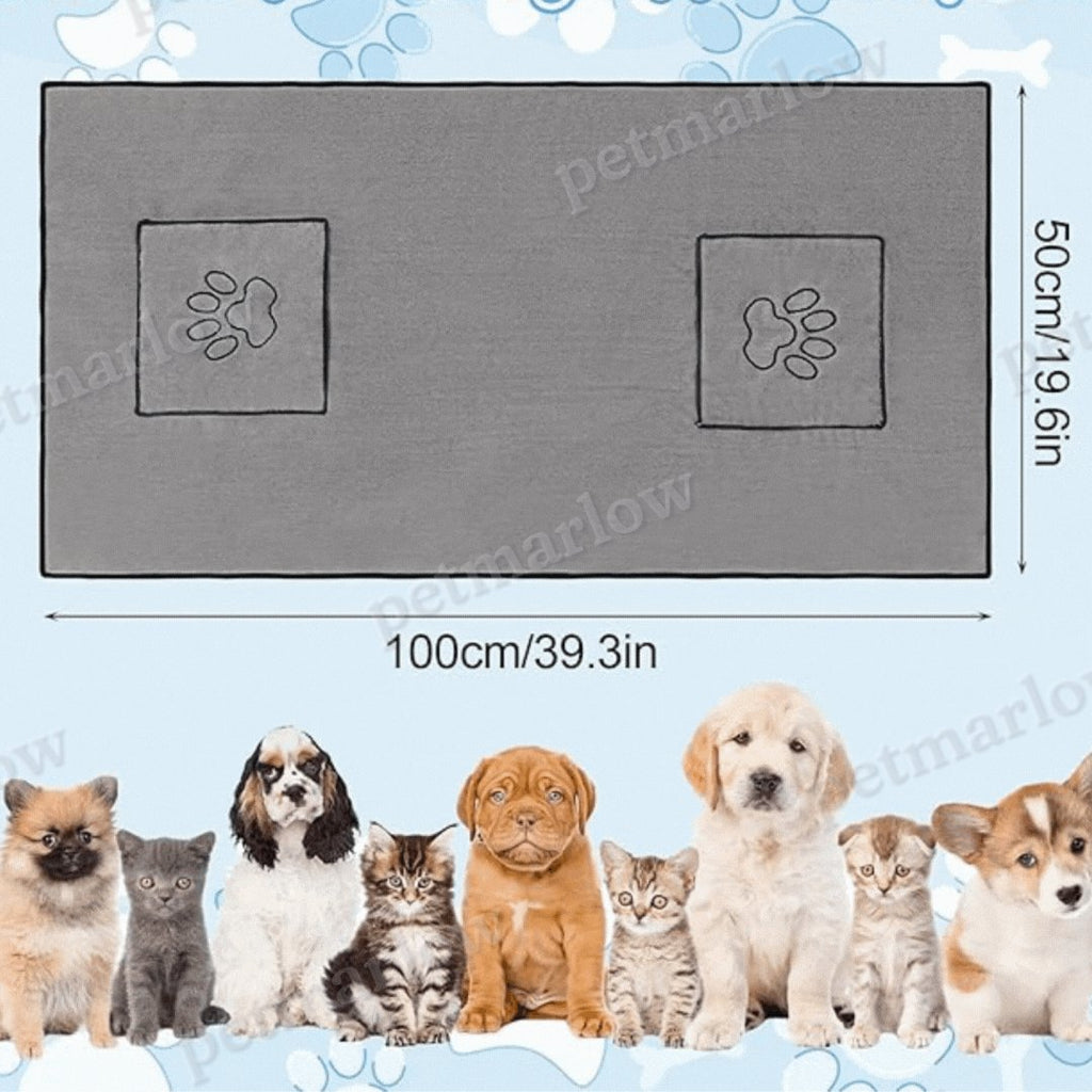 Microfiber Towel for Pets with Integrated Pockets – view 3