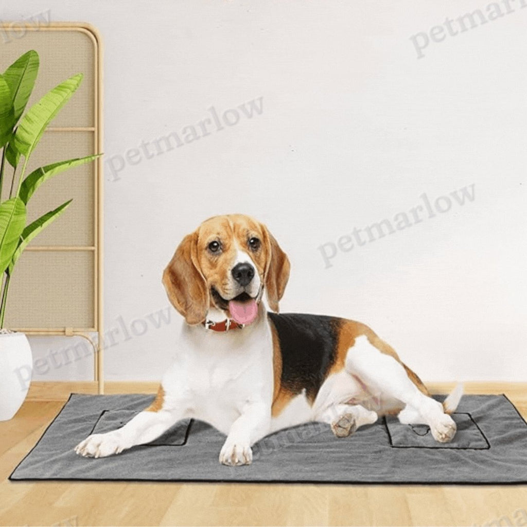 Microfiber Towel for Pets with Integrated Pockets – view 4