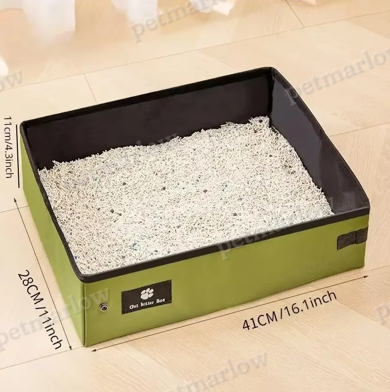 Modern Design Litter Box - Sturdy Litter Tray with Easy Cleaning – view 4