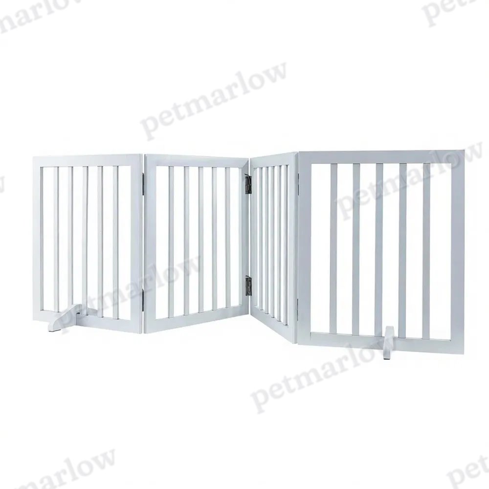 Modern Pet Barrier with Freestanding 80.3 Inches for Indoor – view 4