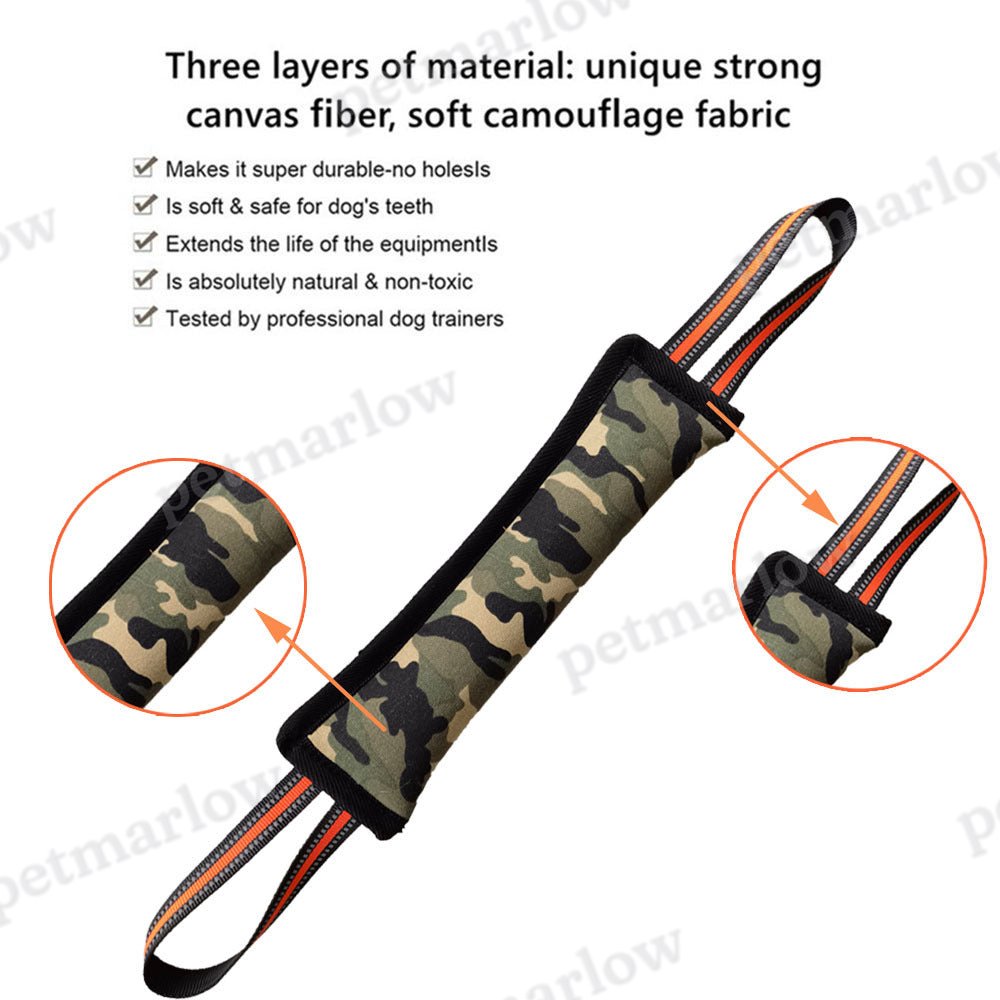 Molar Fine Hemp Bite Stick Bite-resistant Dog Training Stick – view 4