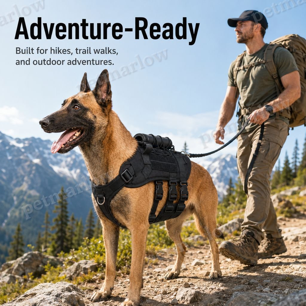 MOLLE-Ready Heavy-Duty Dog Harness (Breathable Mesh) – view 4