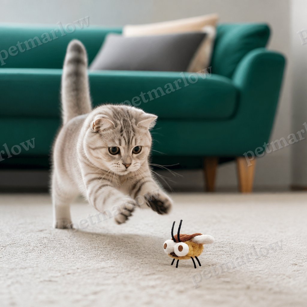 Motion-Activated Flying Insect Cat Toy – view 5