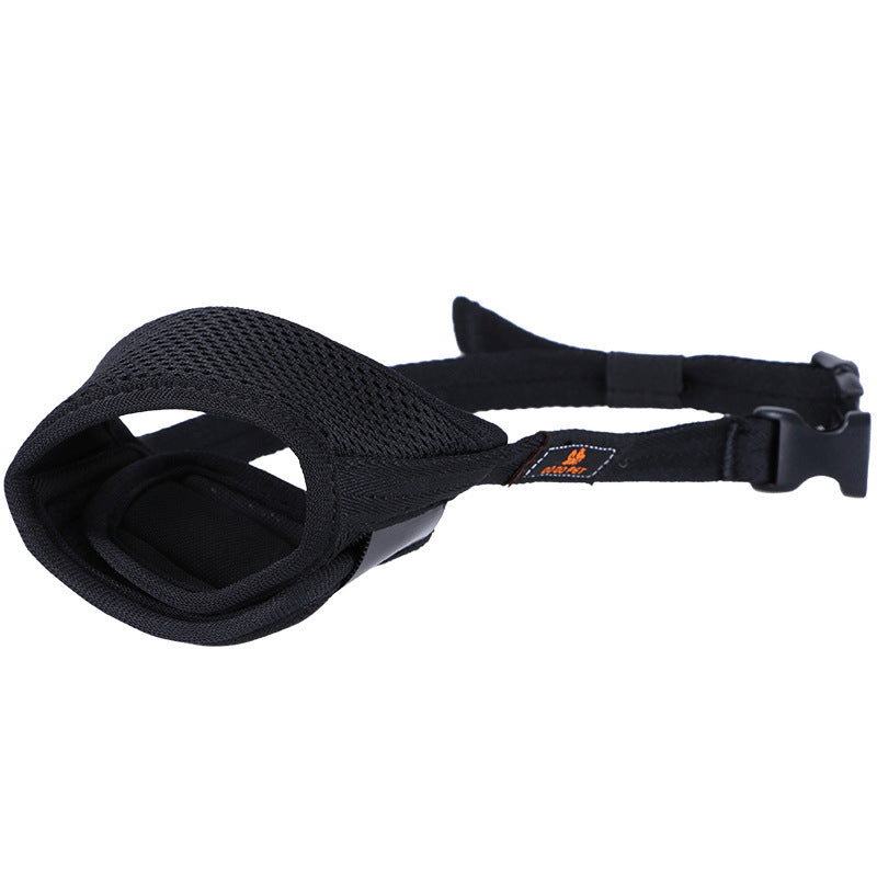 Mouth Cover To Prevent Eating Indiscriminately Large Labrador Dog – Black / 2XL