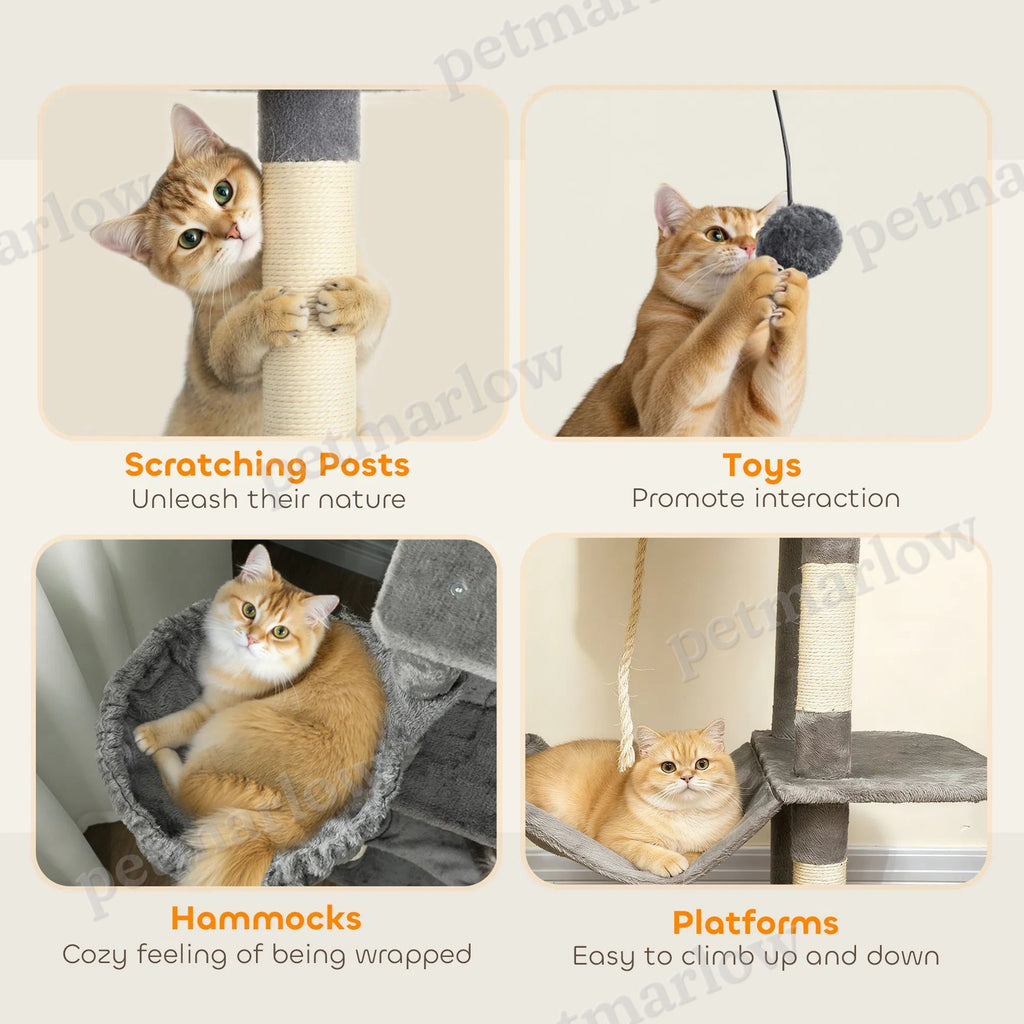 Multi-Level Cat Tower – view 6