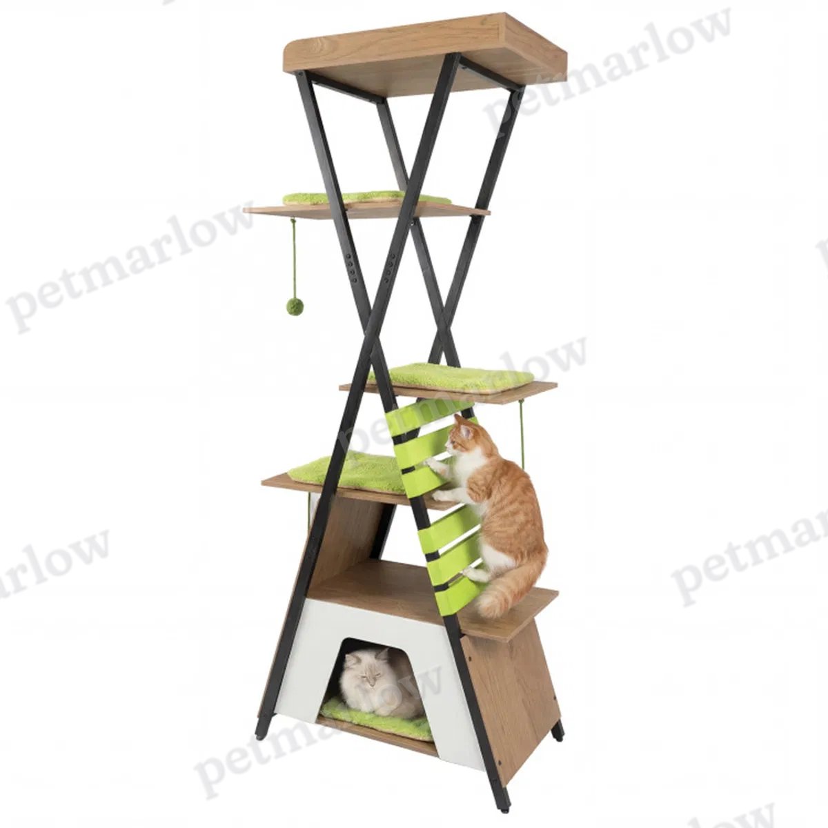 Multi-Level Cat Tree with Condo & Perch for Climbing – view 3