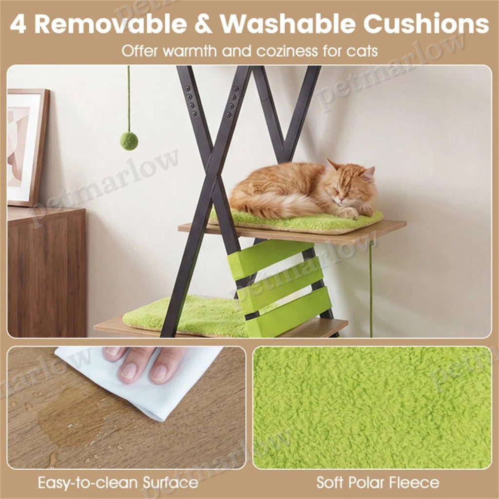 Multi-Level Cat Tree with Condo & Perch for Climbing – view 5
