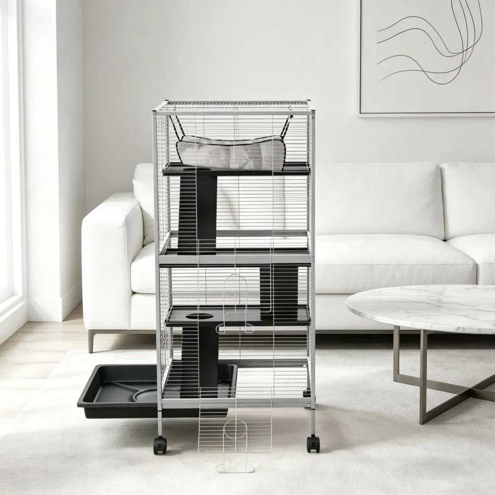 Multi-Tier Pet Habitat for Small Animals – view 2