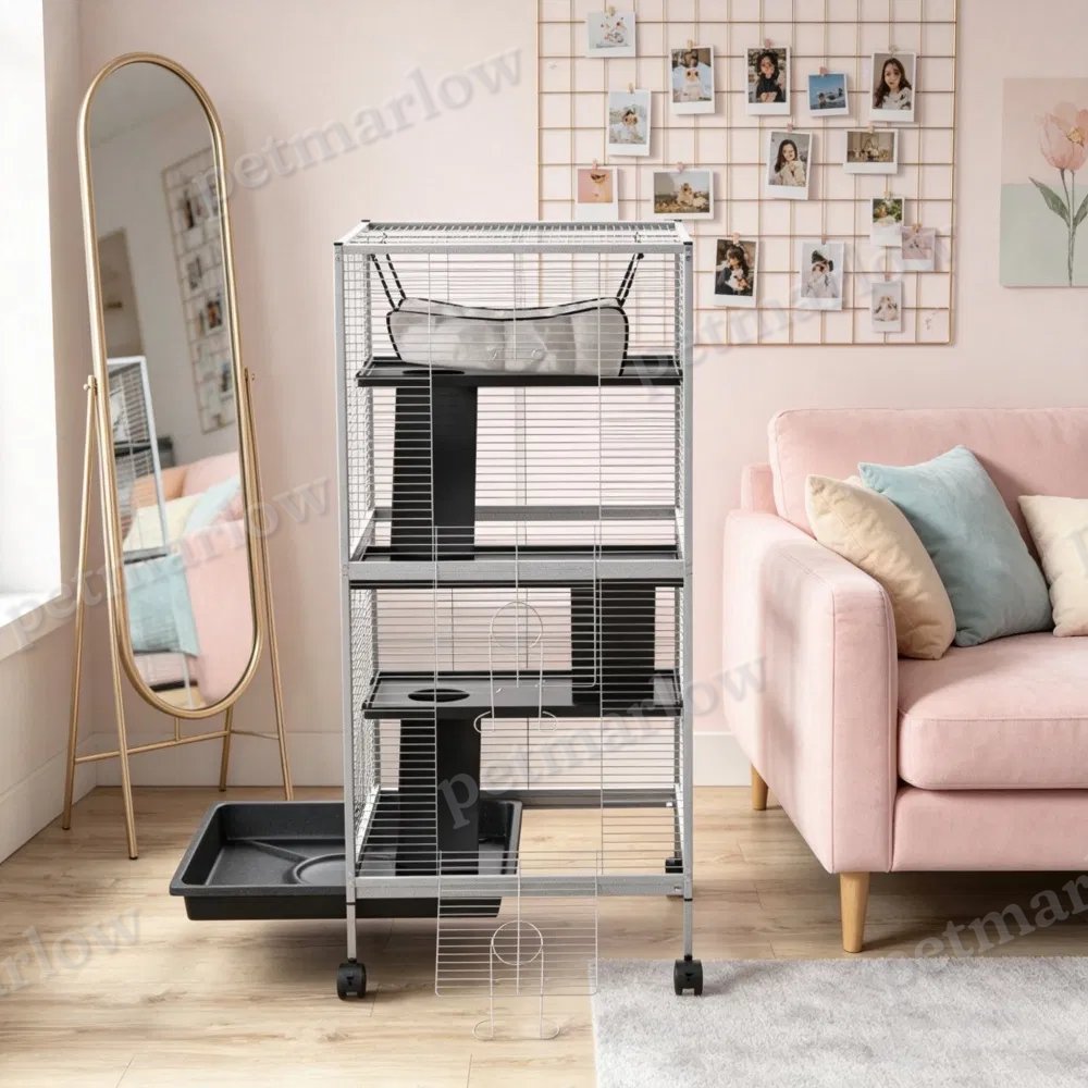 Multi-Tier Pet Habitat for Small Animals – view 5