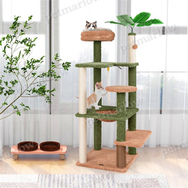 Multilevel Cat Tree with Perch and Napping Bed – view 3