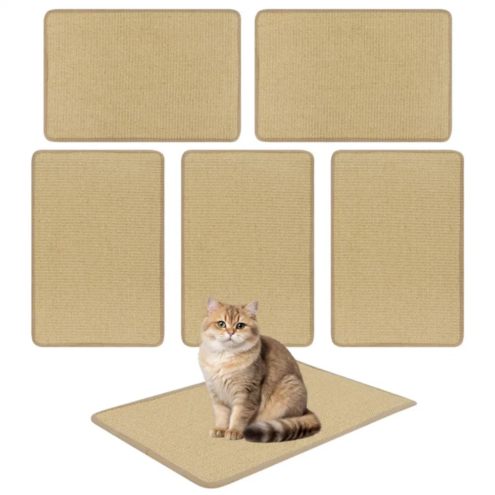 Natural Cat Scratching Mats Set for Furniture Protection – view 2