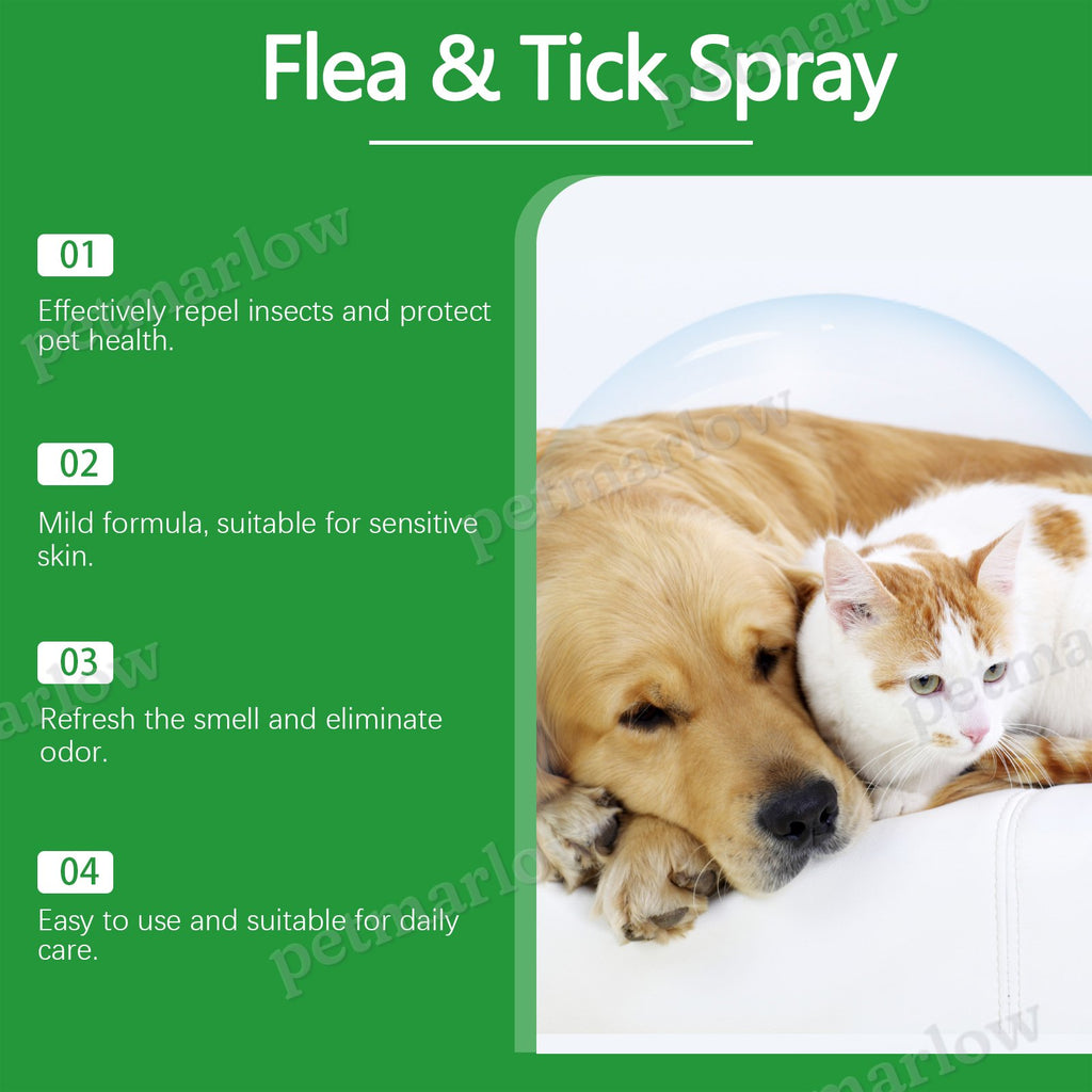 Natural Flea & Tick Spray for Dogs and Cats 100ml – view 5