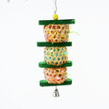 Natural Rattan And Wood Parrot Chew Toy Bird Cage Accessories – Wooden gnawing skewers