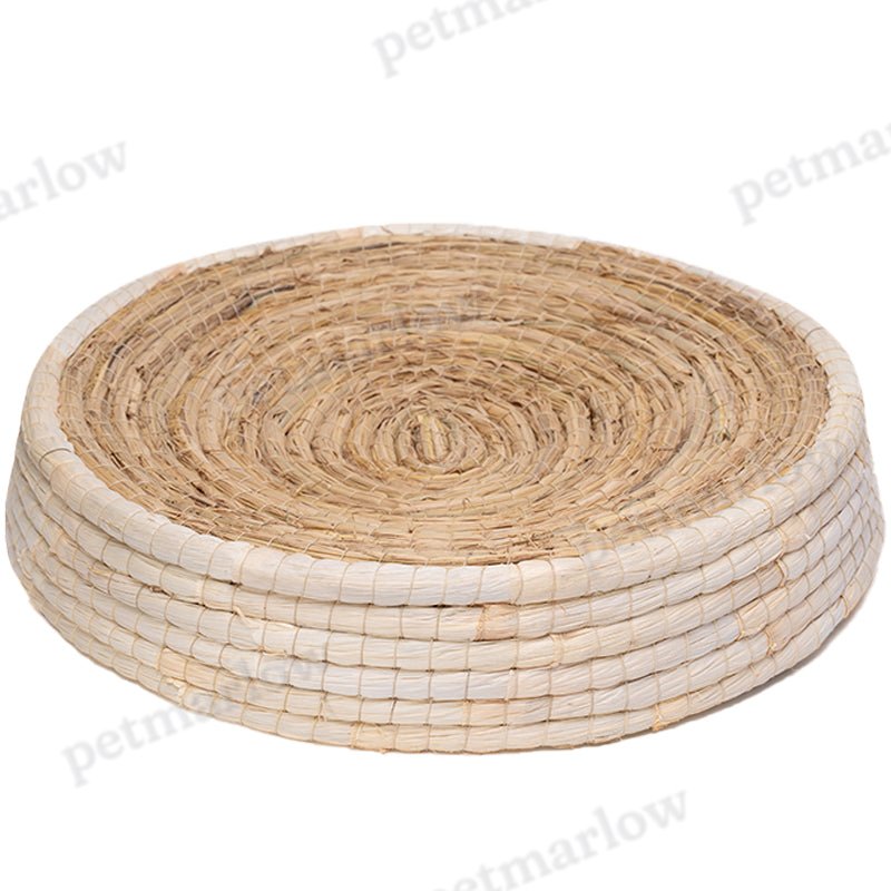 Natural Straw Cat Bed – view 4