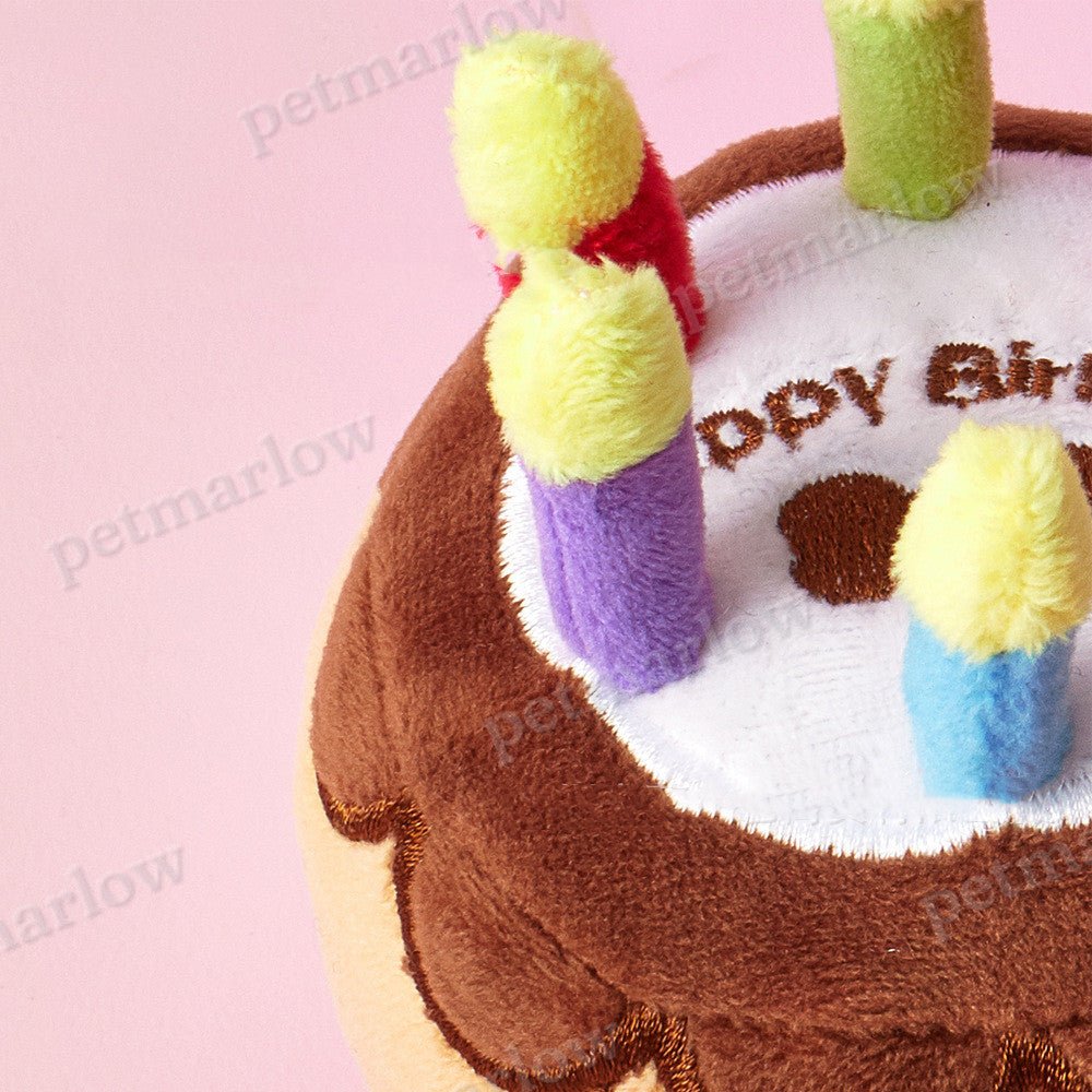 New Product Pet Plush Toy Pet Birthday Candle Cake – view 4