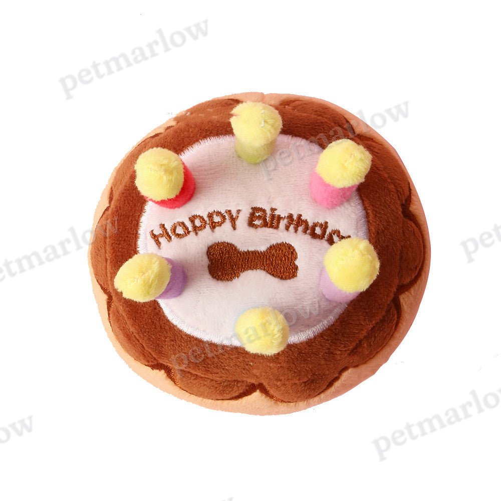 New Product Pet Plush Toy Pet Birthday Candle Cake – view 5