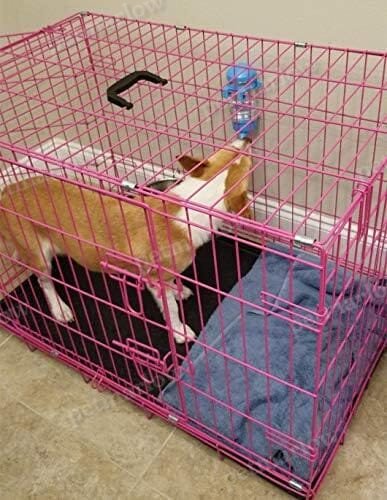 No Drip Dog Kennel Water Bottle Dispenser for Crate – view 3