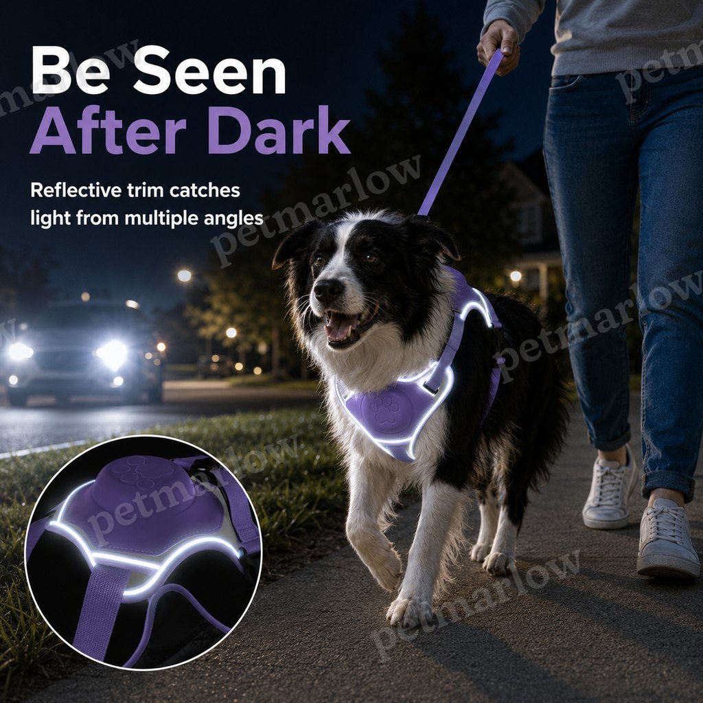 No-Pull Built-In Retractable Leash Dog Harness – view 6