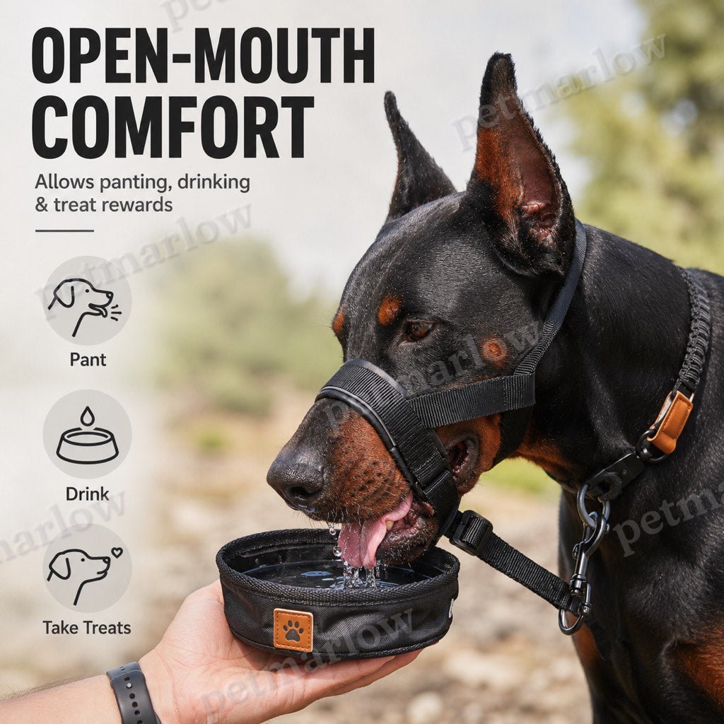 No-Pull Padded Adjustable Dog Head Halter – view 4