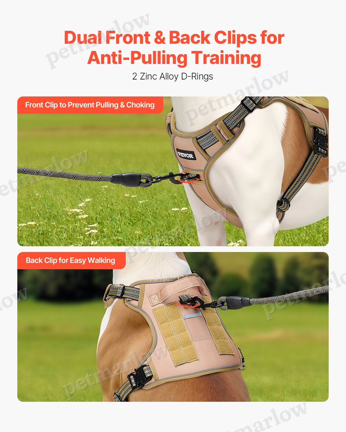 No Pull Tactical Dog Harness – view 4