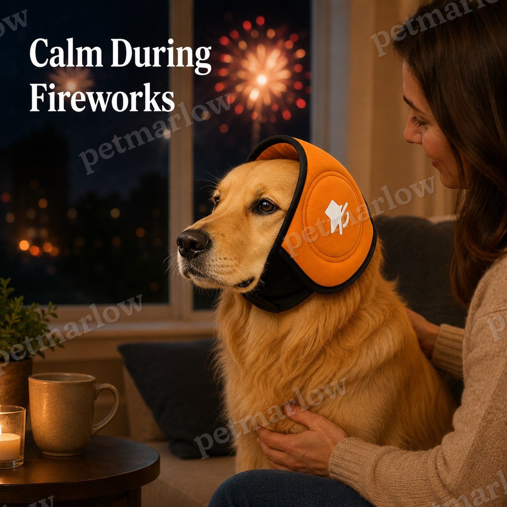 Noise-Reducing Soft Padded Dog Ear Muffs (Adjustable Fit) – view 4