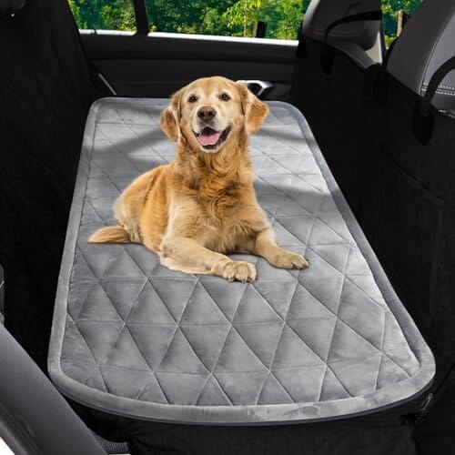 Non-Slip Dog Bed for Car Back Seat Cover