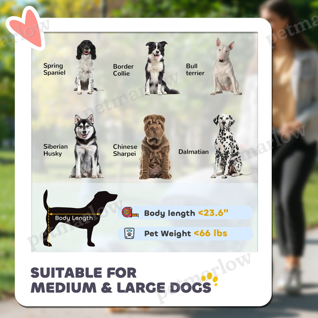 One-Click Foldable Dog Stroller for M, L Dogs – view 3