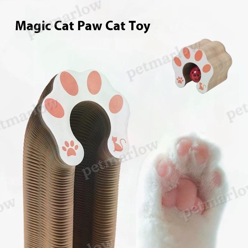 Accordion-style Folding Cat Scratching Post – view 2