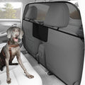 One-Piece Escape-Proof Back Seat Mesh Dog Car Net Barrier Black