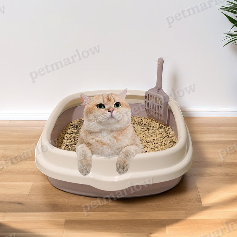 Open Cat Litter Tray with Scoop – view 6