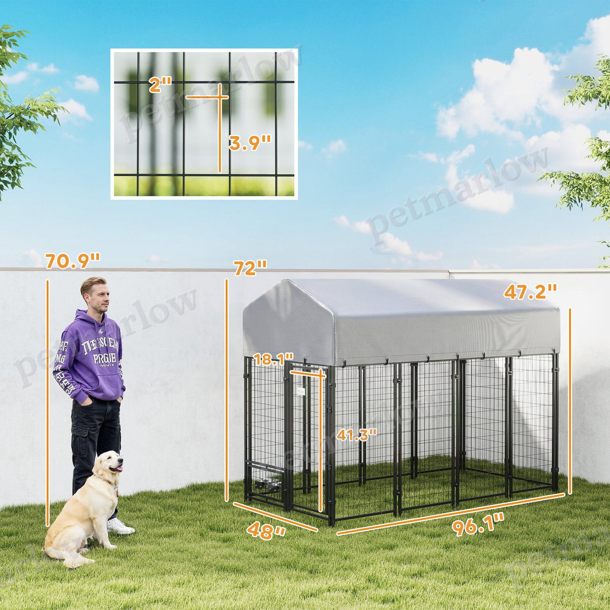 Outdoor Dog Kennel – view 4